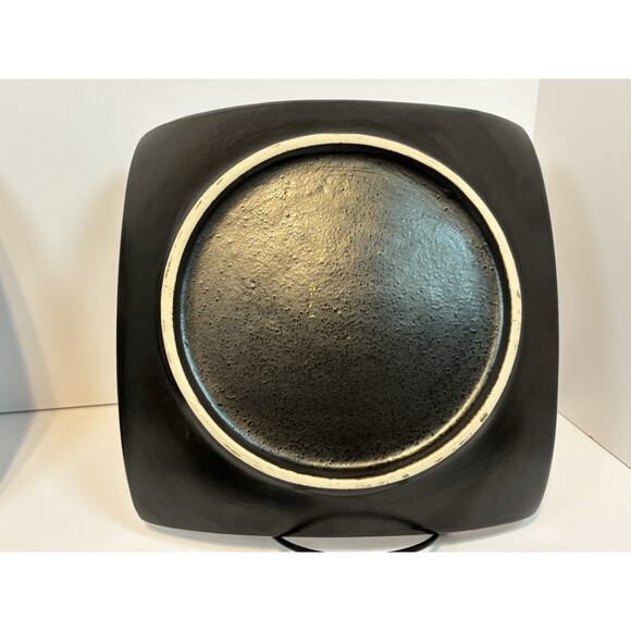 Gibson Gabbay Fusion Wasabi Square Salad Plates Set of 4 Green Stoneware - Picture 5 of 11